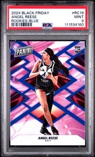 2024 Panini Black Friday Rookies #RC19 Angel Reese RC Blue /50 PSA 9