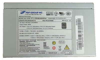 FSP Group INC. FSP400-40AGPAA 10Pin Rev:01 80PLUS PLATINUM Netzteil 400W
