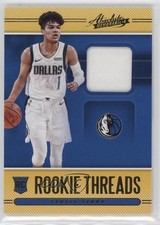 2020-21 Panini Absolute Memorabilia Rookie Threads Level 1 Tyrell Terry 1k85