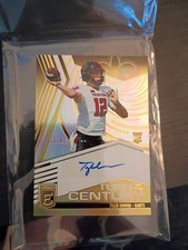 2025 Donruss Elite Tyler Shough Rookie Auto Turn of the Century /499 RC Saints