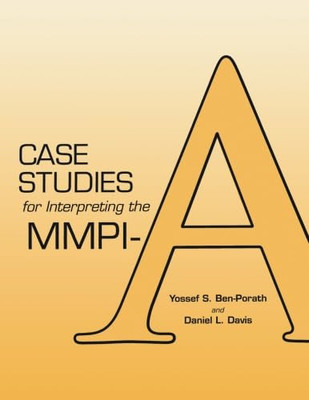 Case Studies for Interpreting the MMPI-A - Paperback NEW Yossef S. Ben-P 1996/08