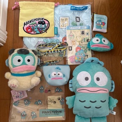 Sanrio Hangyodon Collectible Goods Set Character Merchandise Authentic Japan