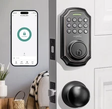 ARPHA Keyless Entry Door Lock Set with Knob, Electronic Keypad Deadbolt D180K