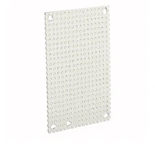 🔴HUBBELL WIEGMANN PERFORATED ULTIMATE PANEL 10.8x4.8” CARBON STEEL WHITE‼️