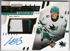 2025-26 Ultimate Materials Signatures Will Smith USM-WS Sharks Auto Patch SN /35