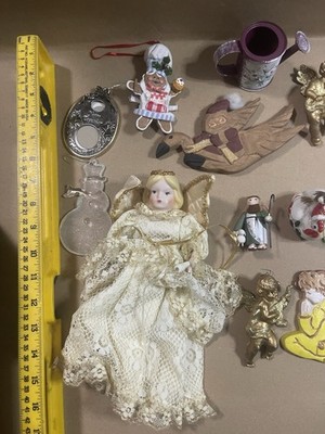 Christmas Ornaments Lot Of 23 Cintage Chrismas Ornaments Holiday Classics 