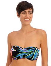 34G Freya Desert Disco Bikini Top Bandeau Strapless Convertable Swimwear 204710