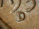 HIGH GRADE MINT ERROR 1956-D LINCOLN WHEAT CENT RPM#15  AU