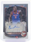 BOOPIE MILLER 2025-26 BOWMAN CHROME UNIVERSITY 1ST AUTO #CPA-BR SMU Q2277