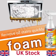 Kitchen Cleaner Spray Foam Grease Degreaser Remove Oil Dirt Cleaning-Home 60ml