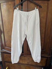 Skims Cotton Fleece Classic Jogger SweatPant Size L Light Pink