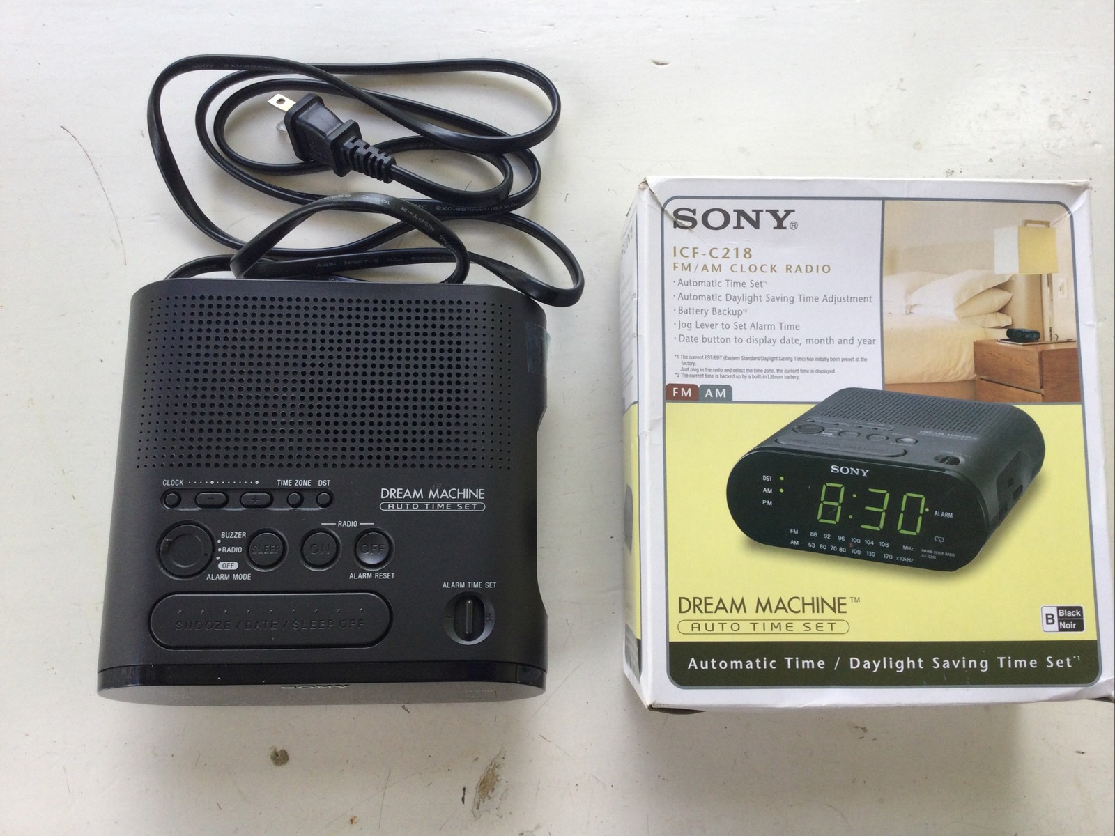 Radio Am/fm Black Tested Works With Box