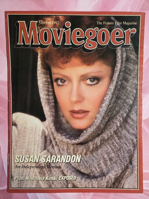 Moviegoer V.1 #10- Oct 1982, Susan Sarandon, Nastassia Kinski Movie Magazine VG!
