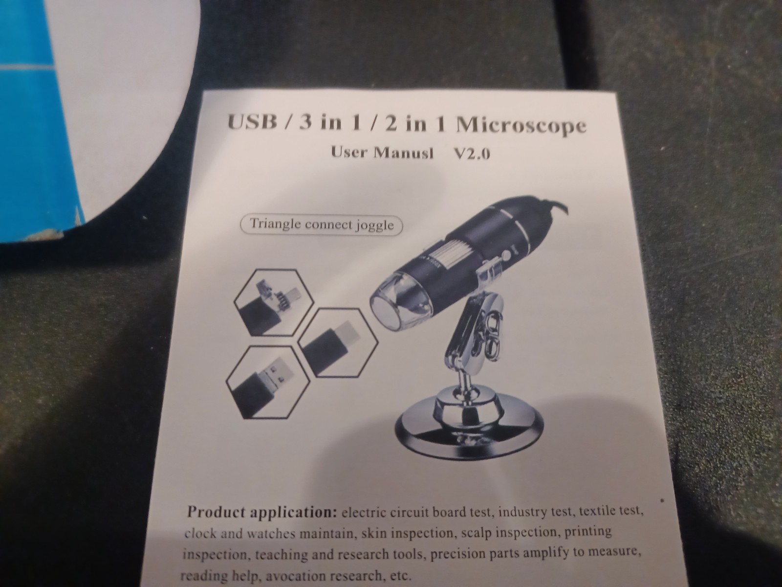  40 to 1000x Magnification USB Digital Microscope