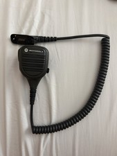 Motorola PMMN4062A Impres Remote Speaker Microphone w/ Coiled Cable, Black