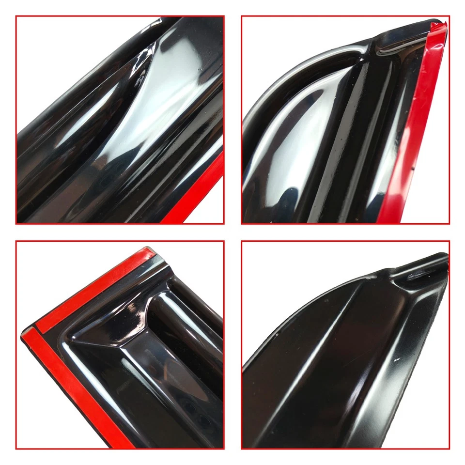 Para 2003-2007 04 Scion XB JDM M Estilo Visera de Ventana Protector de Lluvia Deflector de Ventilación Foto 4 de 4