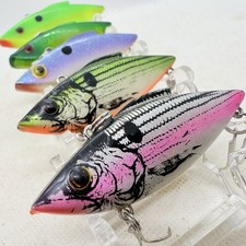 "Bill Lewis Rat-L-Trap 5-piece set Actual size approx. 63mm/75mm" Bill Lewis