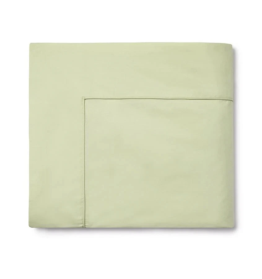 Juego de sábanas Sferra Isabella Green King sauce 4 piezas algodón liso percal Italia NUEVO Foto 4 de 4