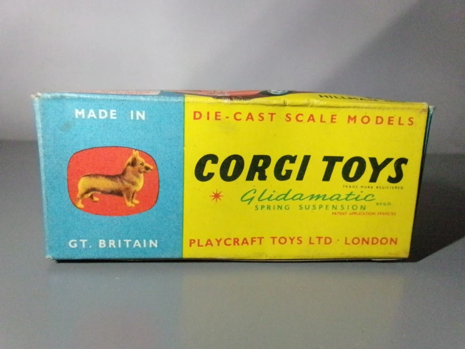 CORGI TOYS.  Hillman. Imp  scala 1/43 made in England EMPTY BOX - Immagine 2 di 3