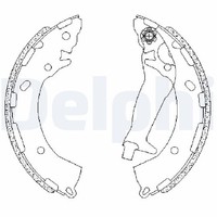 Delphi Bremsbackensatz LS2195 FüR Hyundai I10 3 AC3 AI3 Mpi Gdi