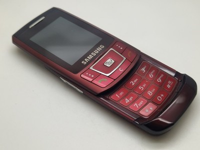 Kaum Gebrauchsspuren entsperrt ---Samsung SGH D900--- rot Handy (funktioniert 2026)
