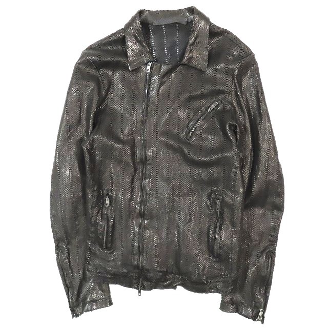 [Used] 14ss Salvatore Santoro Python embossed lam… - image 2