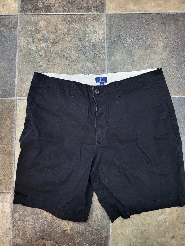 Size 34 Men's Black Shorts By George