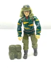 Vintage G.I. Joe - 1988 TIGER FORCE DUSTY w/Back Pack -  New O ring -  read