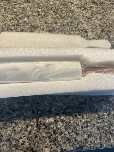 Pampered Chef Marble Rolling Pin #1607 – New in the Box - Picture 6 of 7