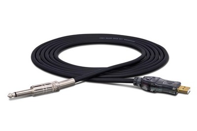 Hosa USQ-110 TRACKLINK USB Interface 1/4in TS to USB Type A