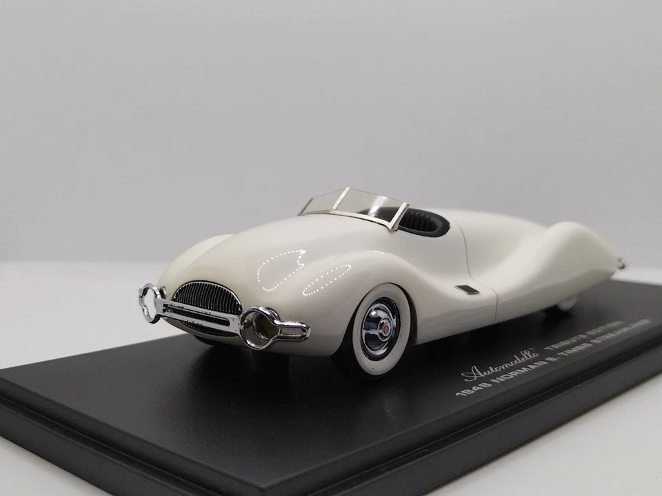 Automodello 1/43 Tribute Edition Norman E. Timbs Streamliner. 39/48. Wow Rare! - Image 2 of 4