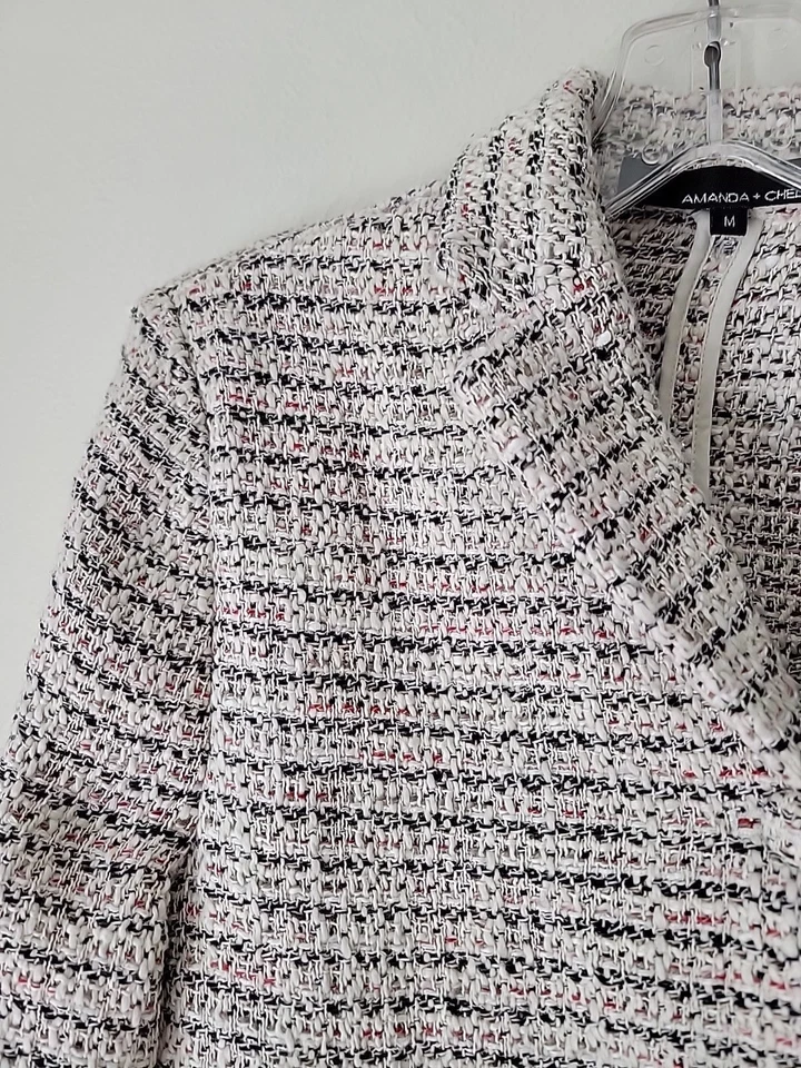 Blazer Amanda & Chelsea Tweed Mediano Academia Preppy City Business $65 Foto 3 de 4