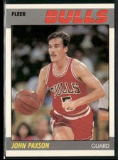1987-88 Fleer #83 John Paxson