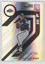 2005 Donruss Elite Turn of the Century 712/750 Ben Sheets #86 2u3