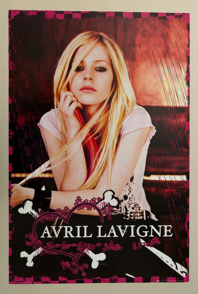 AVRIL LAVIGNE, AUTHENTIC 2007 POSTER, LAST ONE!! | eBay