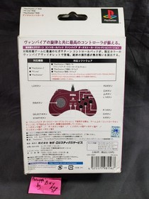 PlayStation 2 PS2 Controller Darkstalkers Purple Sega Saturn Style Pad Box cib