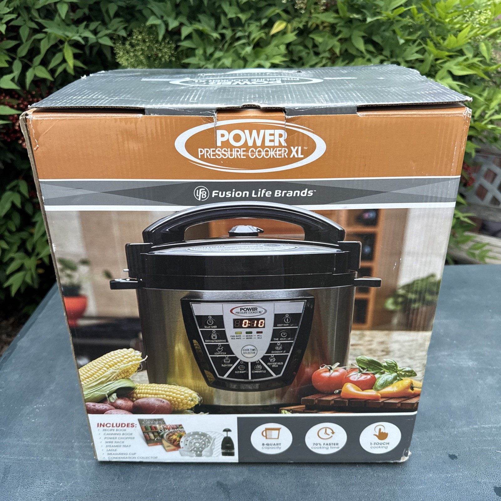 Xl 8 Quart, Digital Non Stick Stainless Steel