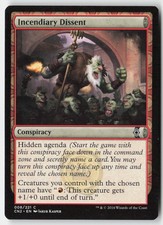 MTG - Incendiary Dissent #8 - Regular - CN2 Conspiracy: Take the Crown