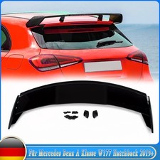 Für Mercedes W177 A220 A250 A35 SPORT 19+ Heckspoiler Dachspoiler Glanz Schwarz