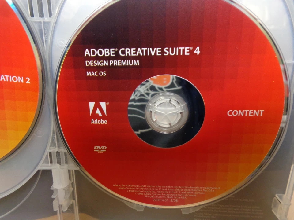 Adobe CS4 Design Premium Windows Photoshop Illustrator Indesign Acrobat 9 Pro - Image 3 of 3