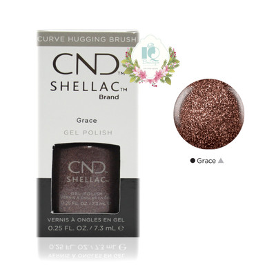 CND Shellac UV Gel Polish 0.25 oz NIB Grace