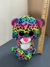 TY Beanie Baby Dotty The Leopard Medium (9 Inch) Stuffed Plush ~ No Hang Tag