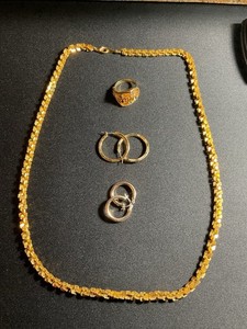 Authentic gold plated jewelry lot