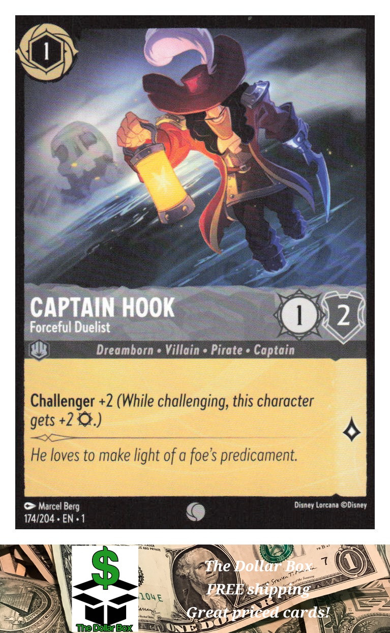 Captain Hook - Disney Lorcana | eBay