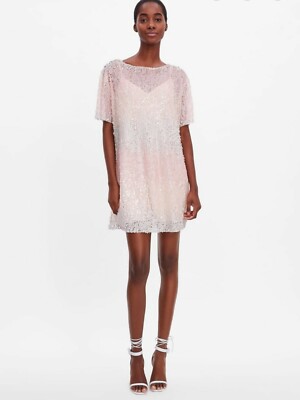 ZARA DRESS SEQUINS 2878/163 S