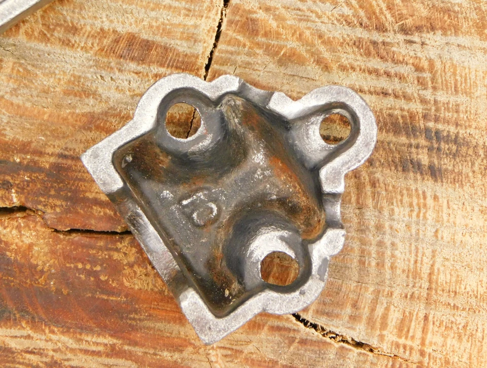 Pour Tringle 16x8mm, Ancienne Gâche de crémone en fonte, Accessoire, Fenêtre - Photo 2/4