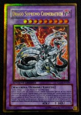 Drago supremo chimeratech PGL1 IT029 rara oro gold edizione limitata SoulCards 