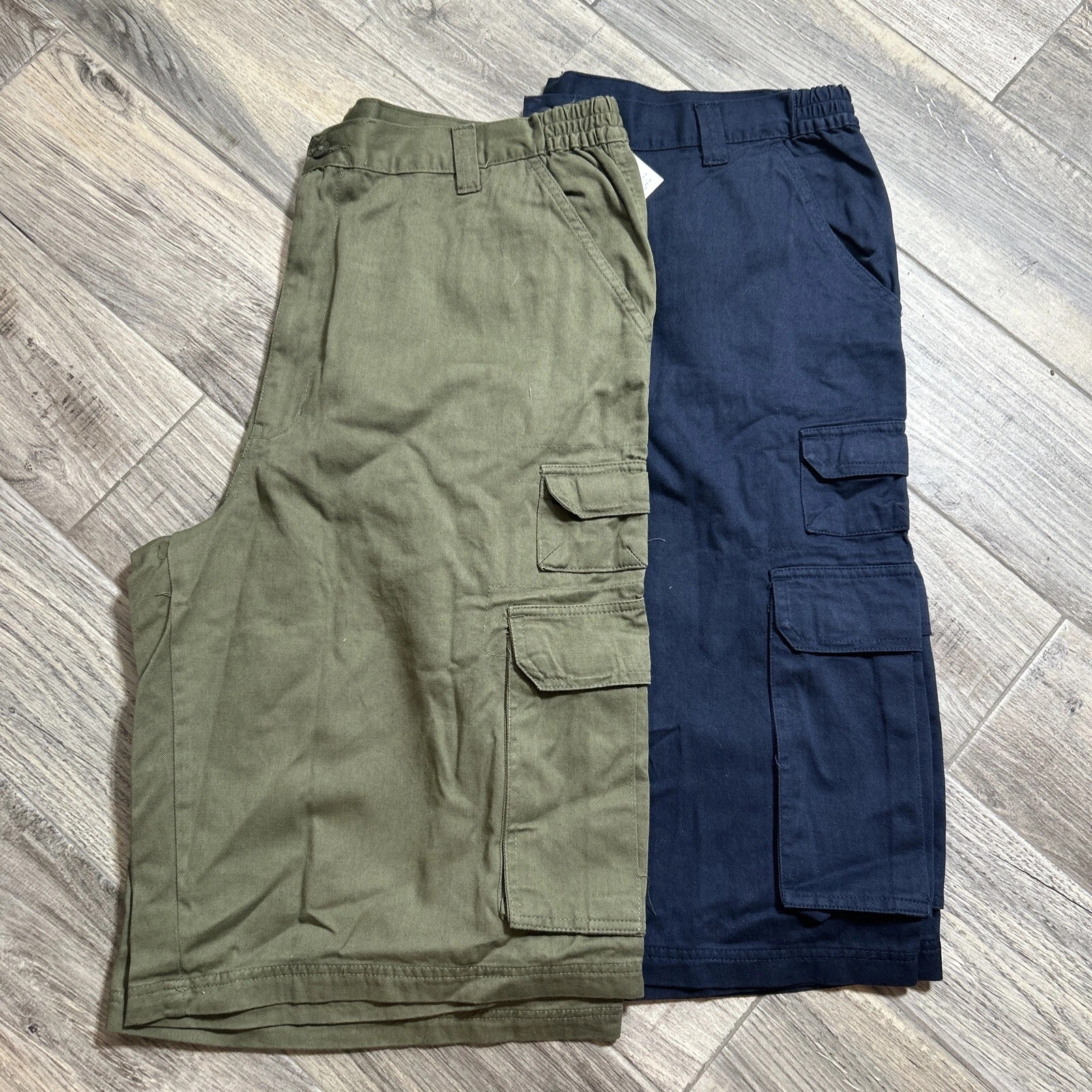 (2) Boulder Creek Trading Company Big Men’s Cargo Shorts Size 40 Tall New W/ Tag