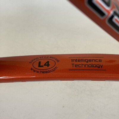 Head Liquidmetal Radical (L4) 4 3/8 Grip Oversized Orange Tennis