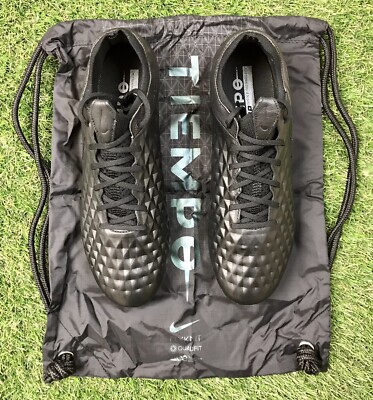 Size 7 - Nike Tiempo Legend 8 Elite FG Kinetic Black for sale